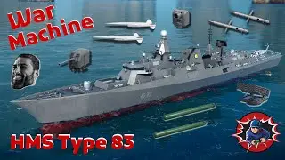 HMS Type 83 - Modern Warships PC - Batalla en Linea Ft. Hazhazel (Latinoamerica)