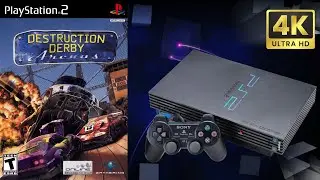 Destruction Derby Arenas - Full Game Longplay, No Commentary [PlayStation 2 4K 2160p]