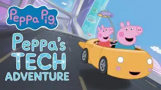Peppa Pig&rsquo;s FUTURE City Exploration 2025 🏙️🚀 | Peppa Discovers Robots, Flying Cars & New Adventures!