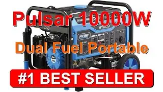 Портативный двухтопливный генератор Pulsar мощностью 10 000 Вт с технологией Switch & Go &mdash; B01MS7...