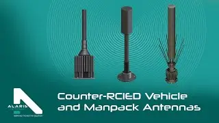 Counter-RCIED Vehicle and Manpack Antennas for Critical Missions