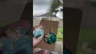Handmade earrings by Son Shine Shells - fun earrings - personalized gifts