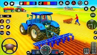 Impossible Driving Modern Tractor Farming Driving Game 3D - Real Tractor Driving Simulator 2025