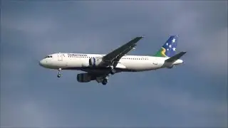 Solomon Airlines A320-200 Approach Into Brisbane