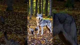 Wolves Can LAUGH?! Their Social Skills Are WILD 🐺😂 #greenminute #viralvideo #viralshorts #education