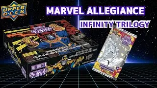 【Part1】UPPER DECK MARVEL ALLEGIANCE INFINITY TRILOGY開封！！