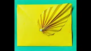 How to Make Envelope | Easy Envelope Making | Origami | Paper Cutting|Kids School Project | #MaaTuTv