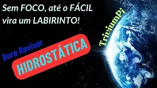 Hidrost&aacute;tica - Exerc&iacute;cios - aula completa.