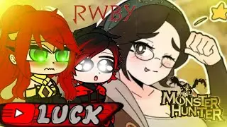 🇻🇪🇺🇸🇧🇷rwby react to monster hunter❤️🧡💙🖤🤍💛(as/au)
