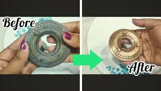 Gas Burner Cleaning kaise kare ।Easy Gas Burner Cleaning Method 