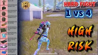 Intense Metro Royale Gameplay | Risky Loot in Critical Situation