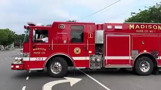 Madison CT Fire Department responding