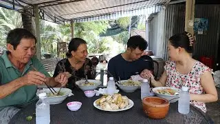 V385. Nấu Miến Măng Gà cho gia đình lạ miệng thơm ngon