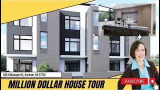 Luxury 4-Story Townhome in Durham, NC | Homes By Dickerson Million Dollar House Tour