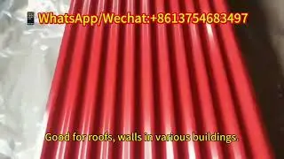 Corrugated Galvanized Steel coil # metal manufacturing #china factory global export# construction