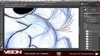 HawK Vision - Character Design - Speed Art