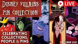 🔴 LIVE | Magic Mondays with Meg | CCPP Best Disney Villains Pins!