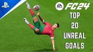EA FC 24 TOP 20 UNREAL GOALS PS5 [4K60FPS]