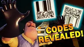 Hello Neighbor QR CODES + SECRET MESSAGE REVEALED! | Hello Neighbor Alpha 3 Gameplay