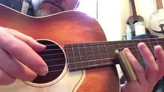 Muddy Waters-type intro, open G