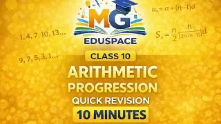 📘 Arithmetic Progressions (AP) | Quick Revision | Class 10 Maths 