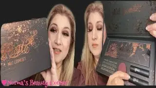 MELT COSMETICS RUST EYESHADOW PALETTE COLLECTION FIRST IMPRESSION, Review, Swatches & Makeup Look
