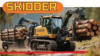 Modern MACHINE Agriculture And Forestry | SKIDDER: Modern Forestry Equipment Forestry Technology ABZ
