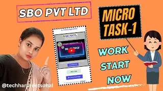 ✅✅Micro-Task Member Complete Task Only || #sbojobshindi_86903 #sbojobshindi #sbopvtltd