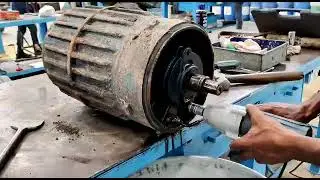 How to disassemble (dismantling) of Agitator submersible pump Motor