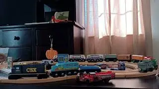 The CSX Backstory: Building a Wooden Train Layout in Ohio.