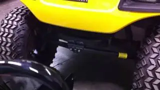 Jake's Winch Mount Bumper Install for Yamaha G14, G16, G19, and G21 Golf Carts