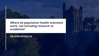 Can #PopHealth Scientists Work Outside of Research/Academia? | Beginner's Guide to Population Health