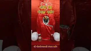 Aaj ka Mangla Darshan Shrinathji Temple #shrinathji #shyam #hindudeity
