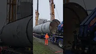 Silo removal and loading to truck