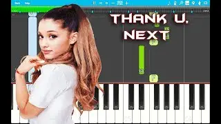 Ariana Grande - thank u, next Piano Tutorial EASY (Piano Cover)