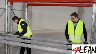 Lean Manufacturing - 4Lean - Carton flow tilde installation
