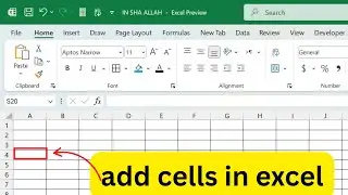 how to add cells in excel