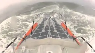 Coast Guard Station Chatham in the surf of Merrimack River