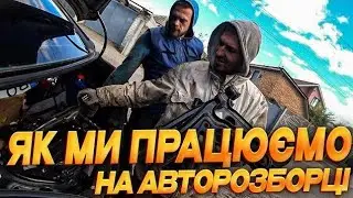 Weekdays of our car dismantling business
