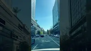 Driving in downtown Los Angeles, California #usa #travel #usatravelvlog #la #ca #usa