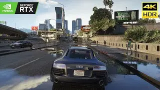 GTA 6 Graphics - RTX 5090 4K Nvidia DLAA Graphics & Ray Tracing Gameplay! [GTA 5 Enhanced Mod!]