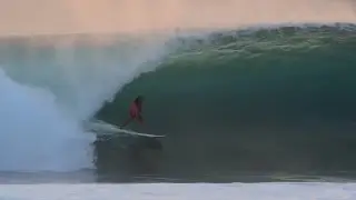 Caio Vaz at Desert Point, Indonesia, August 3rd, 2016
