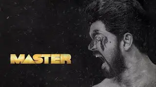 Master Vijay Drawing  promo - Third look  | RS Drawz