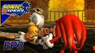 SONIC RIDERS EP3 | KNUCKLES VS STORM ON EGG FACTORY