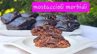 Mostaccioli morbidi e farciti 
