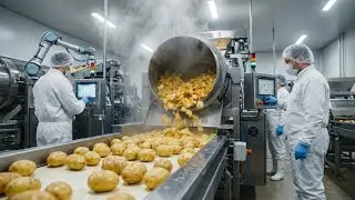 How Potato Chips Are Made &ndash; Inside a Crispy Snack Factory (Full Process)
