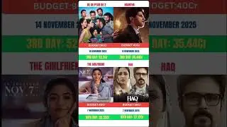 de de pyar de 2 vs Kaantha vs the girlfriend vs haq| Box office collection comparison | emran Hashmi