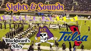 SIGHTS & SOUNDS: ECU 41 TULSA 27 | NIGHT OF THE BONEYARD | 10.16.25 #ecupirates #ecufootball #ecu 