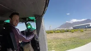 Cape Town Huey Helicopter Flight 2014