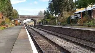 Foremarke Hall arrives at Toddington from Broadway Easter Sunday 2018